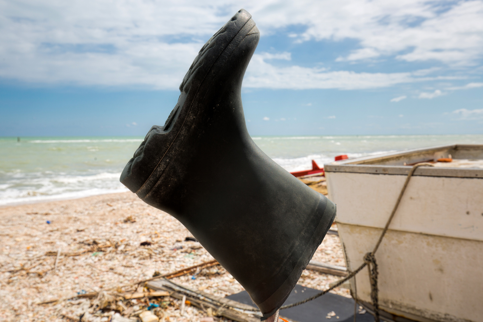 Strandgut - da sammelt sich im Winter so einiges an...