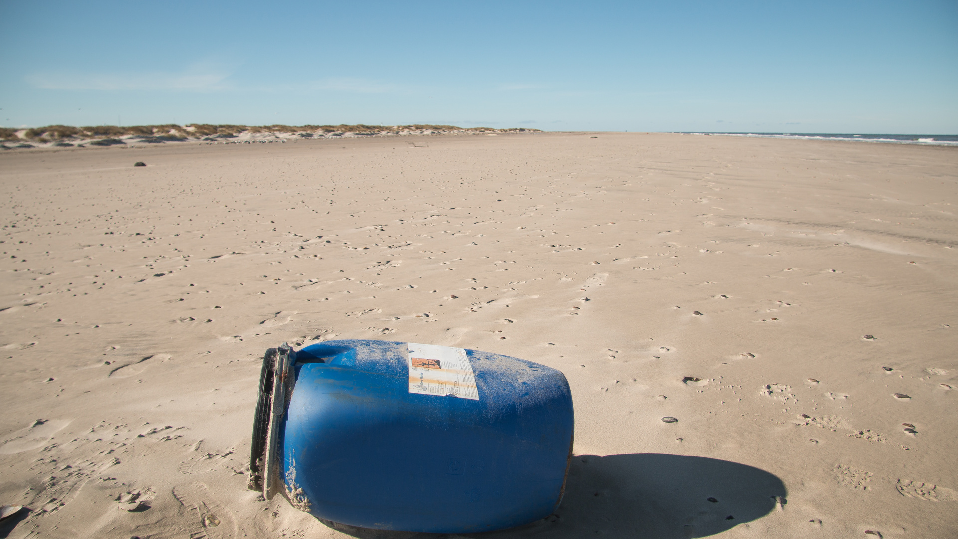 Strandgut der unschönen Art....