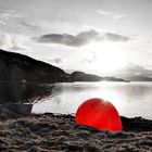 Strandgut in Ikornnes, Norwegen