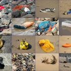 Strandgut,Fundsachen am Strand von Lønstrup bis Nørlev.