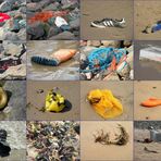 Strandgut,Fundsachen am Strand von Lønstrup bis Nørlev.