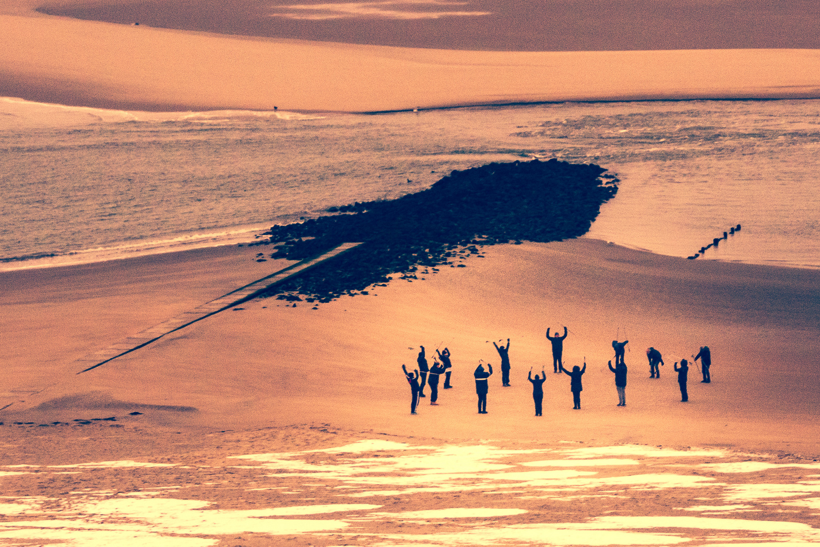 Strandgymnastik