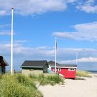 Strandhäuschen auf Aeroe