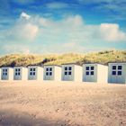 Strandhäuschen auf Texel