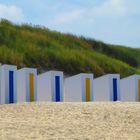 Strandhäuschen im Süden der Niederlande