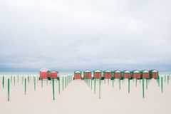 Strandhäuser in Belgien