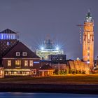 Strandhalle und Simon-Loschen-Turm