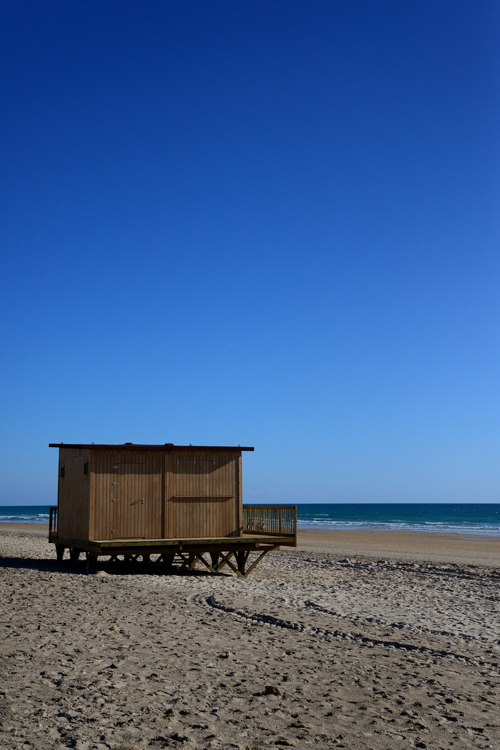 Strandhaus bei Novo Sancti Petri