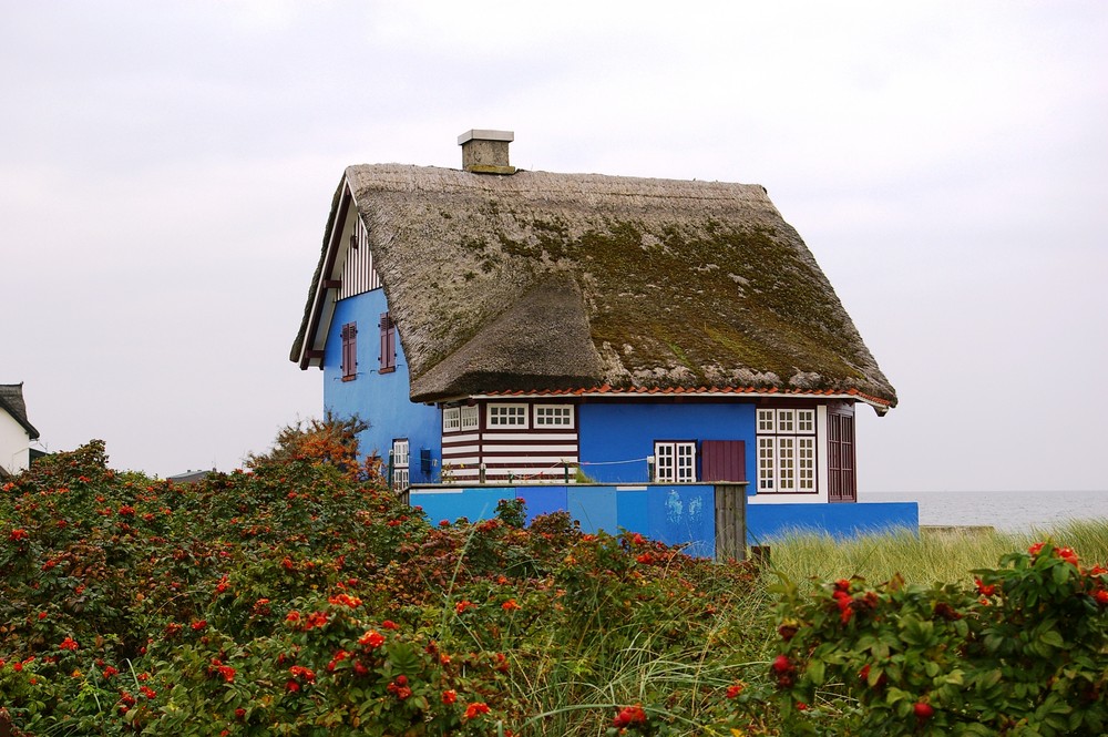 Strandhaus Graswarder III - das Blaue Haus