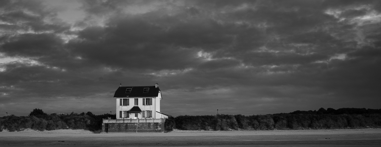 Strandhaus in der Normandie