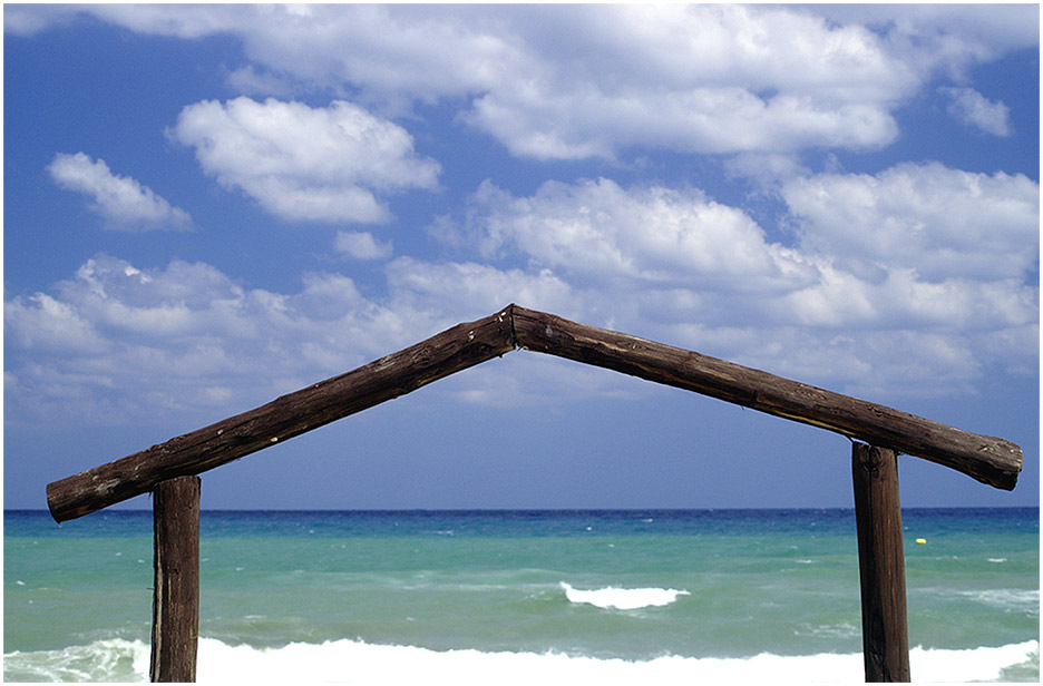 Strandhaus mit Meerblick...