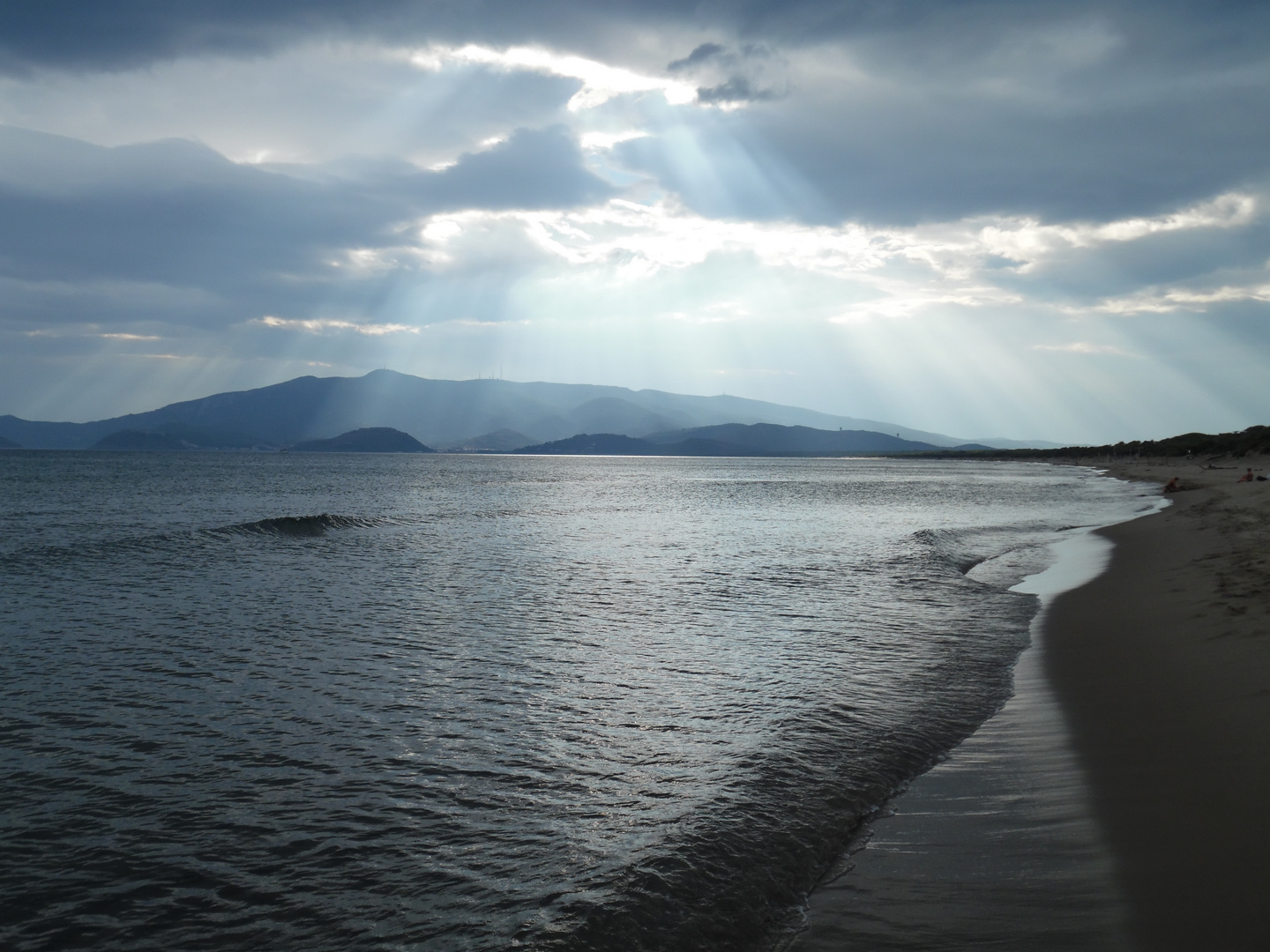 Strand/Himmel Halbinsel Argentario Italien 2016