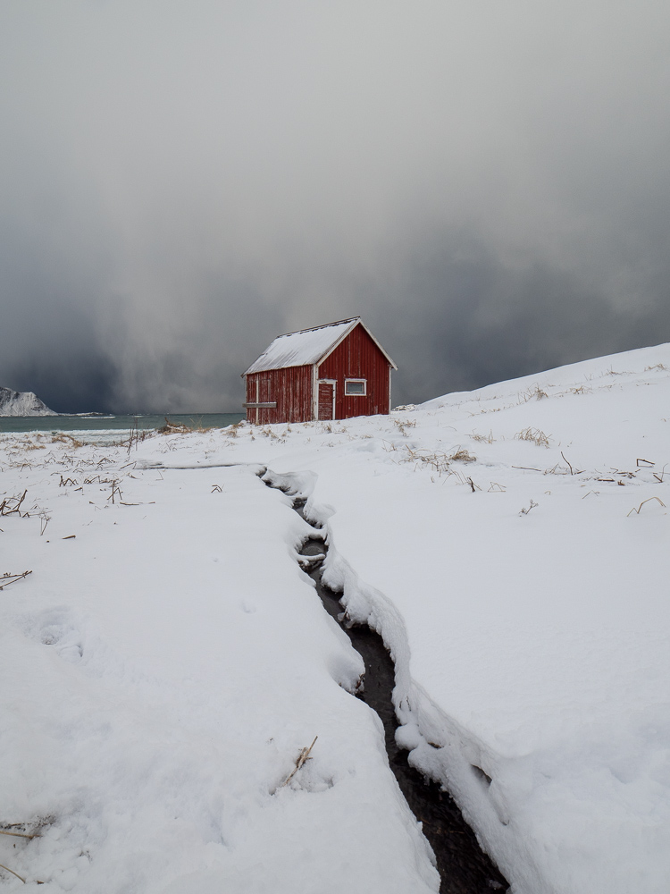 Strandhütte