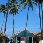 Strandhütte in Der Karibik