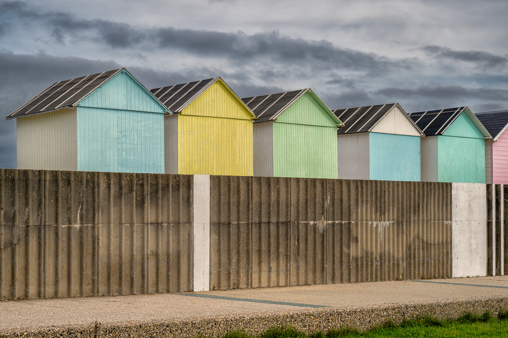 Strandhütten in Saint-Aubin-sur-Mer 04