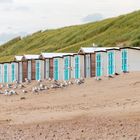 Strandhuisjes op Texel