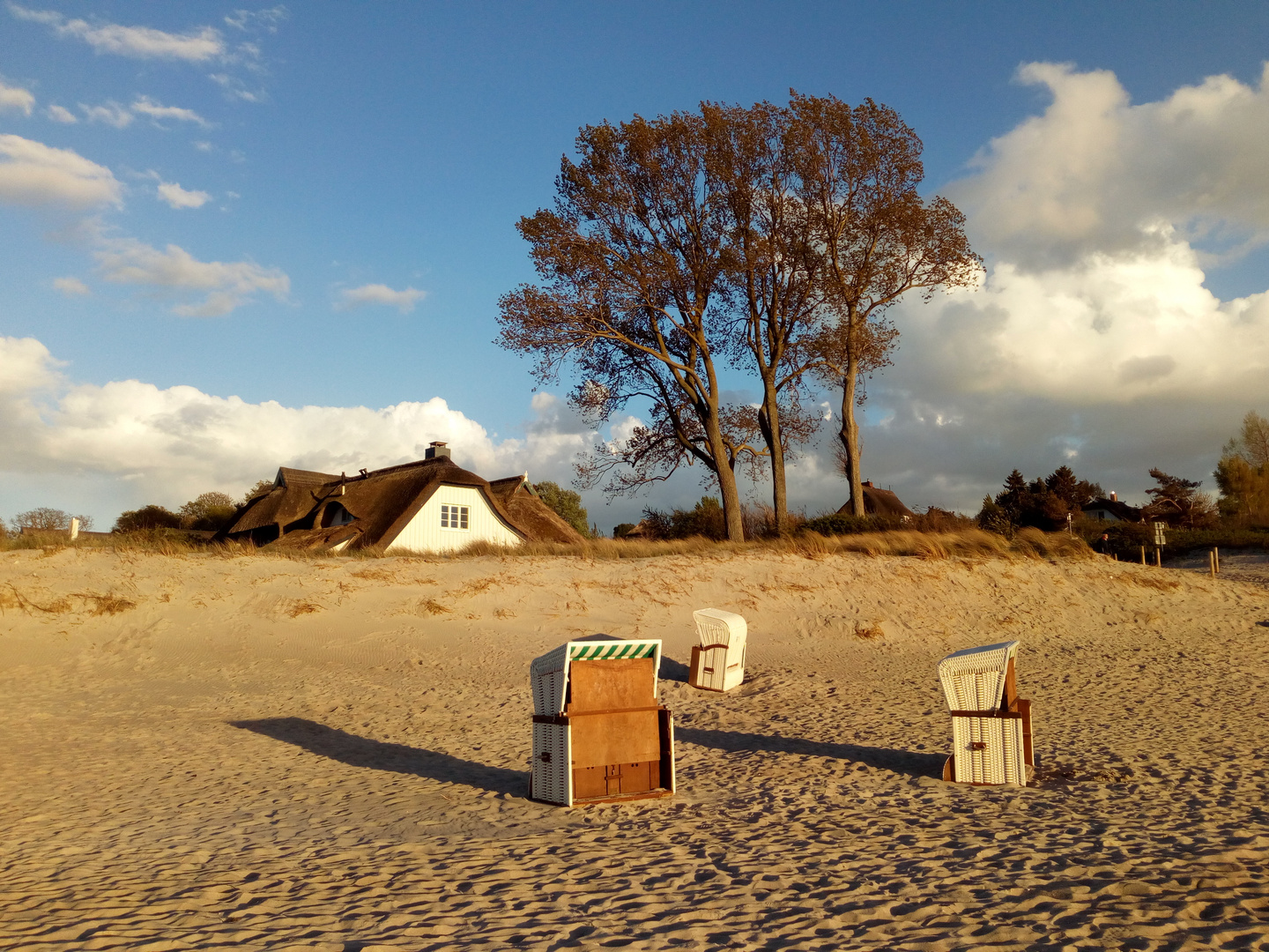 Strandidylle Ahrenshoop , Ostsee