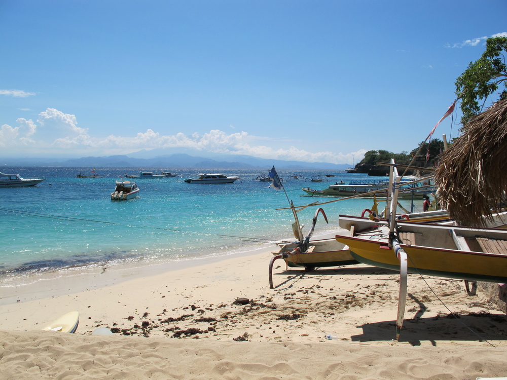 Strandidylle auf Lembongan