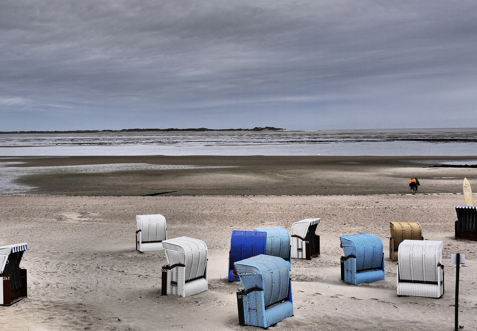 Strandidylle im Herbst auf Föhr