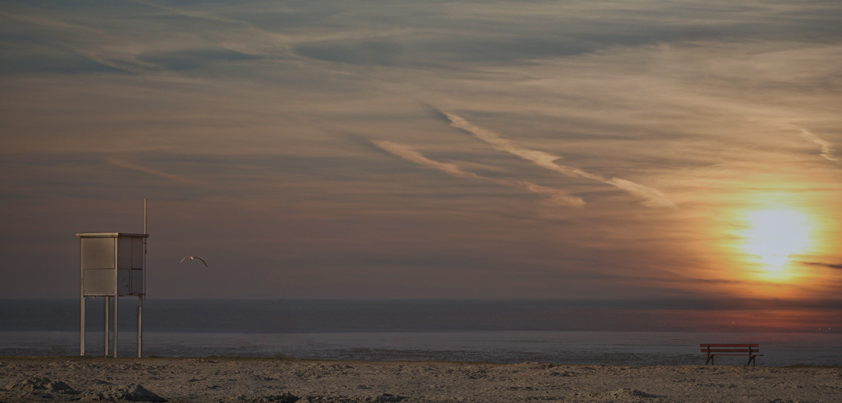 Strandidylle im November