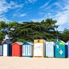 Strandkabinen auf der Île-d'Oléron