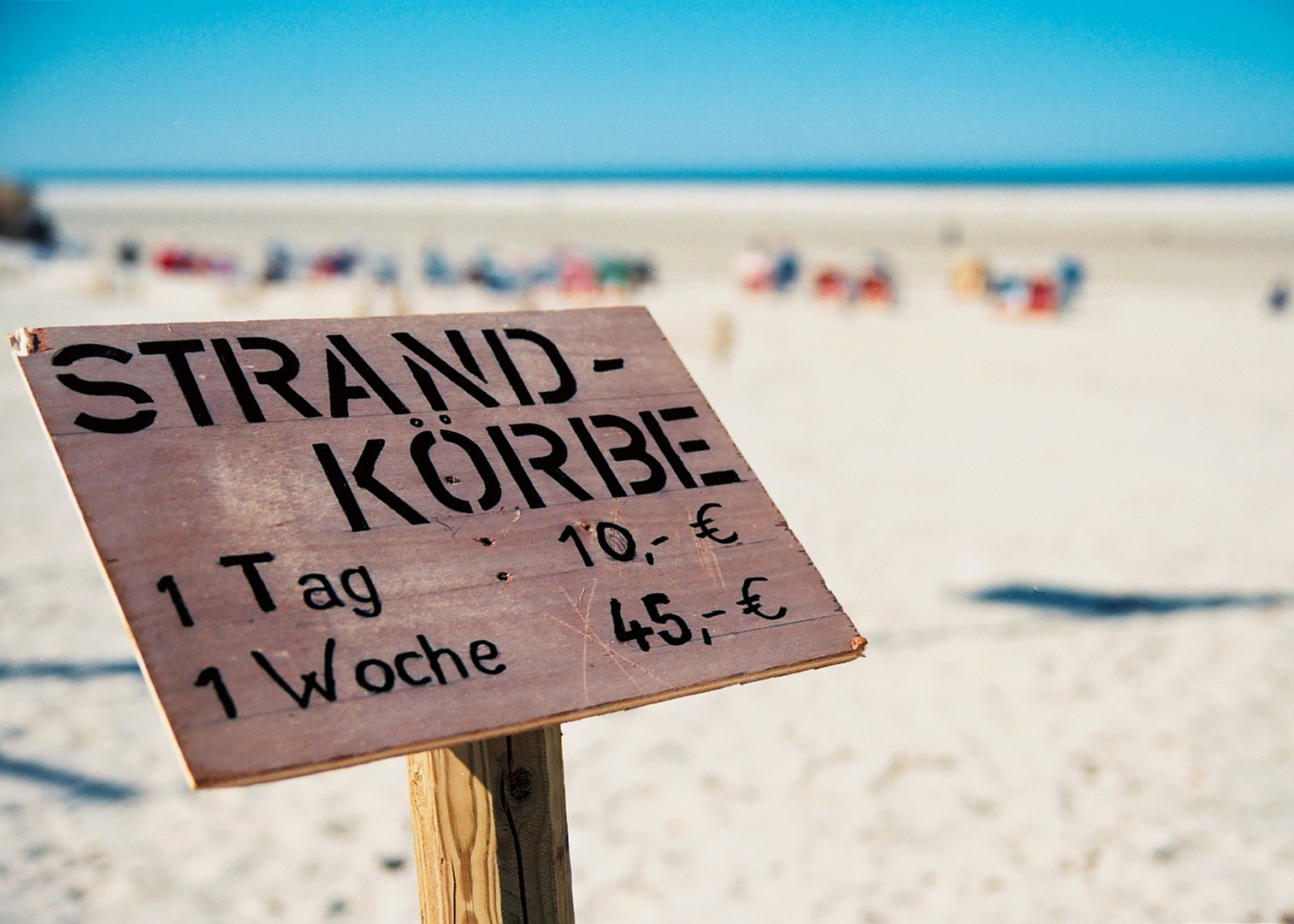 [ Strandkörbe 10 € ]