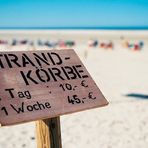 [ Strandkörbe 10 € ]