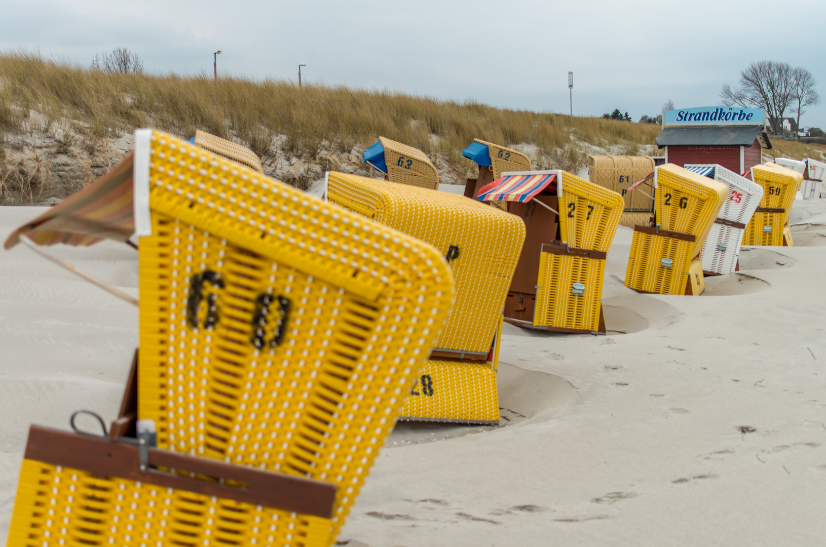 Strandkörbe 27, 26, 25....