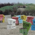 Strandkörbe am Nordseestrand