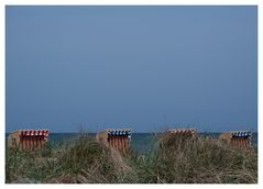 Strandkörbe am Strand