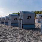 Strandkörbe am Strand Zinnowitz