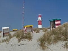 Strandkörbe am Südstrand/Borkum