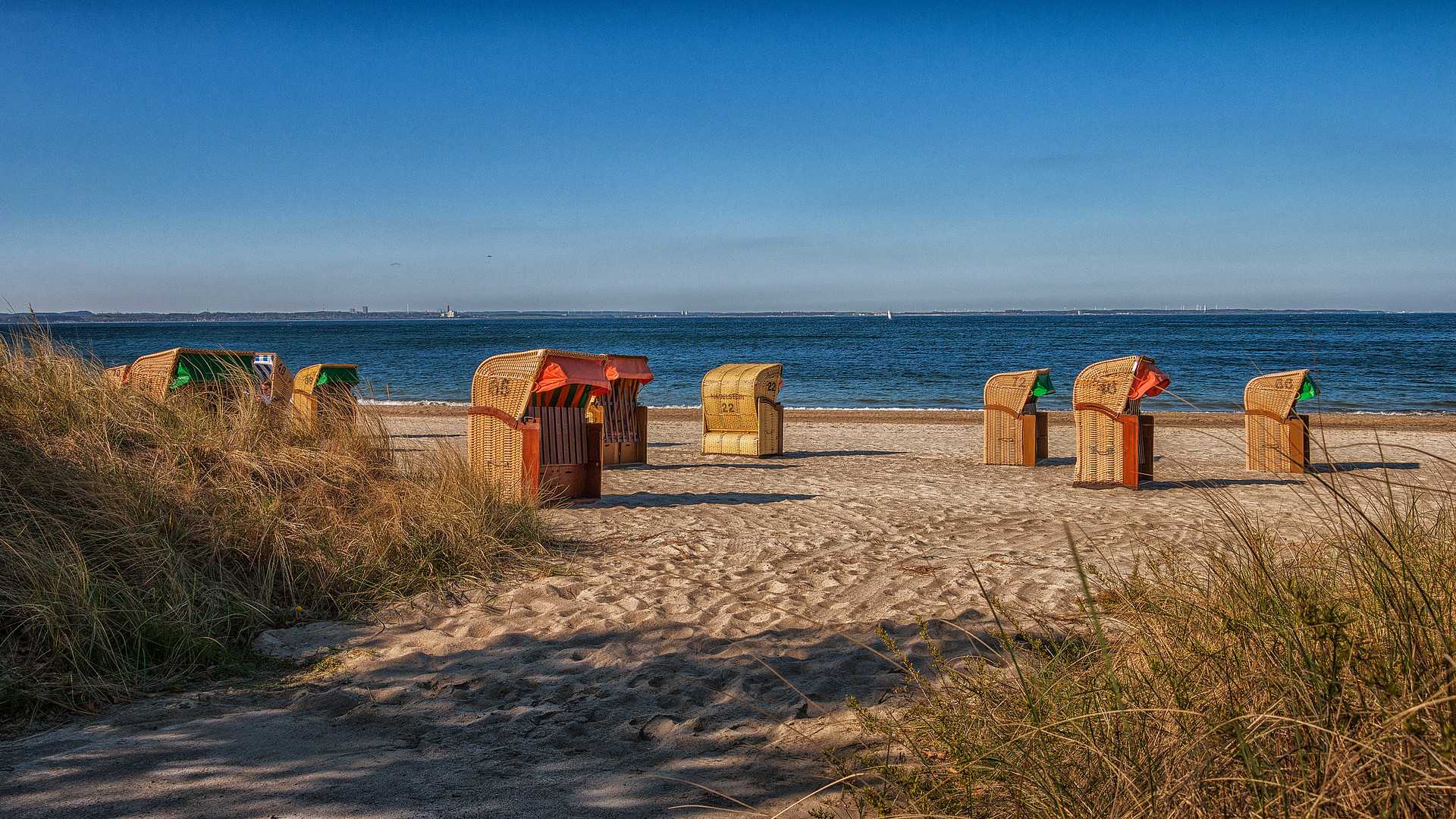 Strandkörbe am Timmendorfer Strand