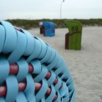 Strandkörbe an der Ostsee