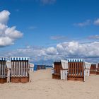 Strandkörbe an der Ostsee