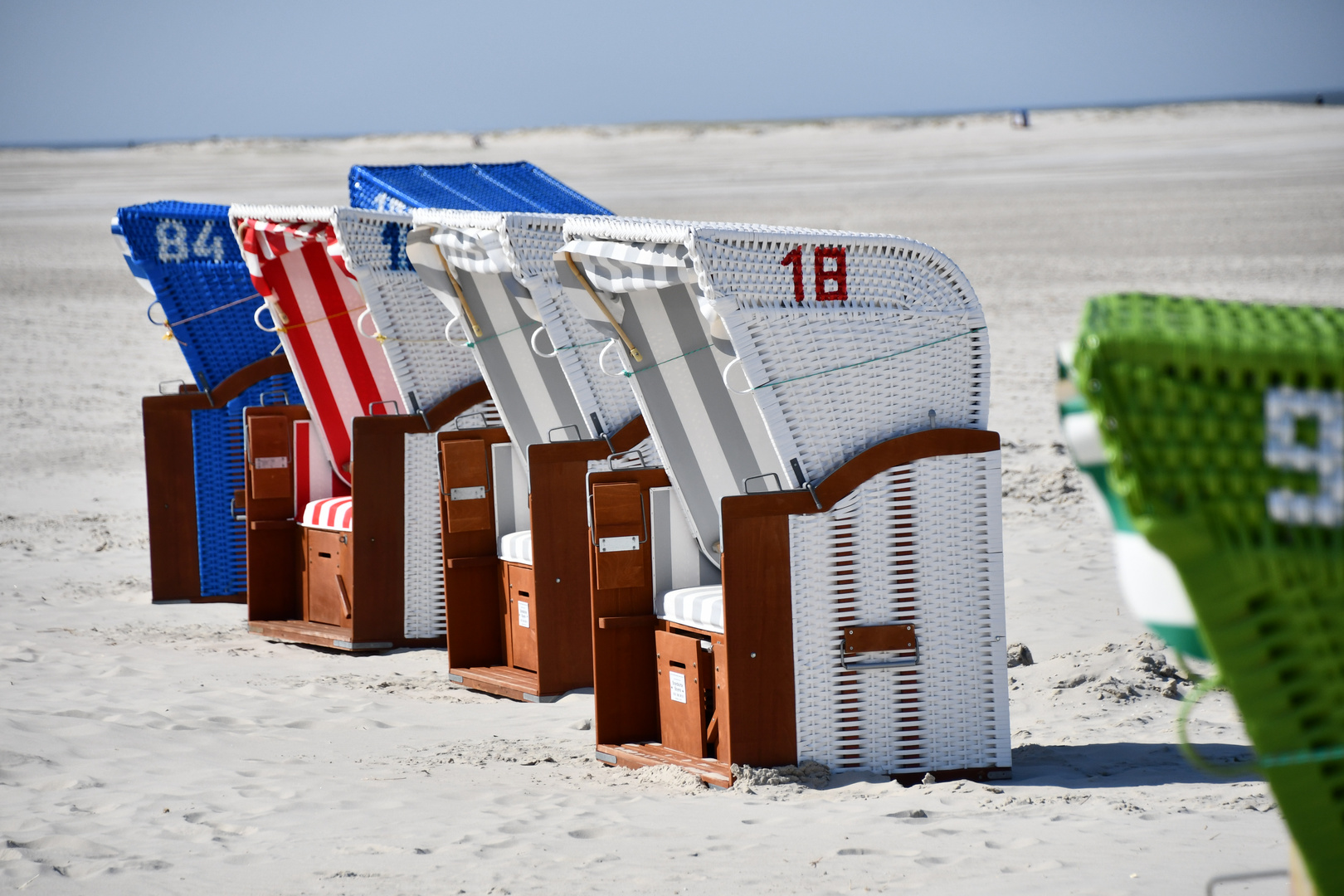 Strandkörbe auf Amrum