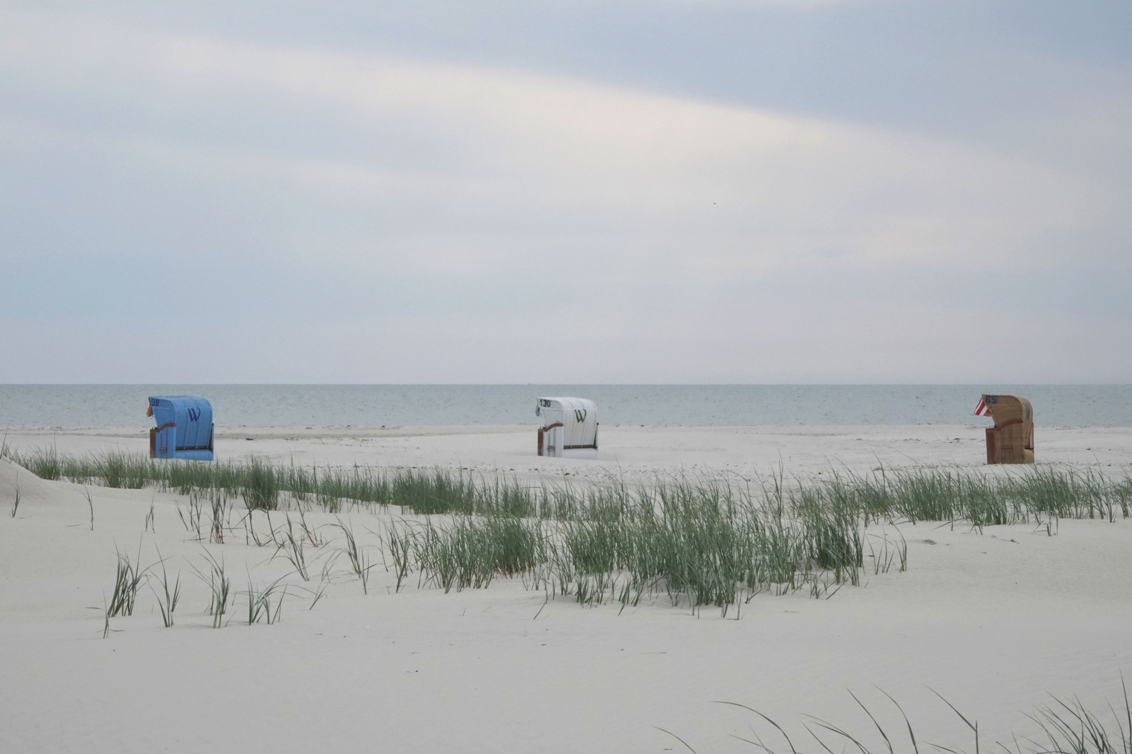 Strandkörbe auf Amrum