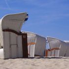 Strandkörbe auf Borkum