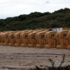 Strandkörbe auf der Insel Poel