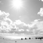 Strandkörbe auf Föhr bei Wyk