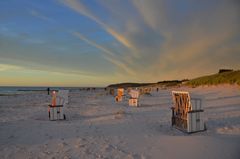 Strandkörbe auf Hiddensee 