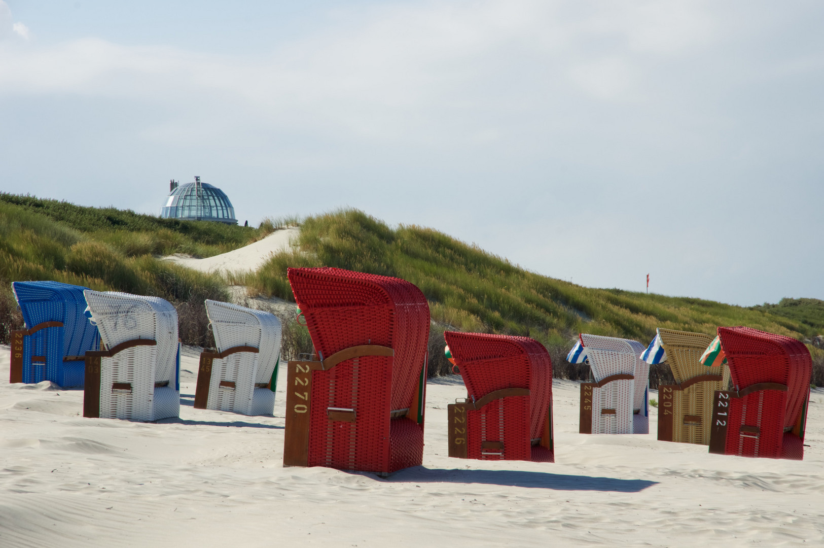 Strandkörbe auf Juist