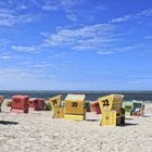 Strandkörbe auf Langeoog