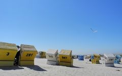 Strandkörbe auf Langeoog