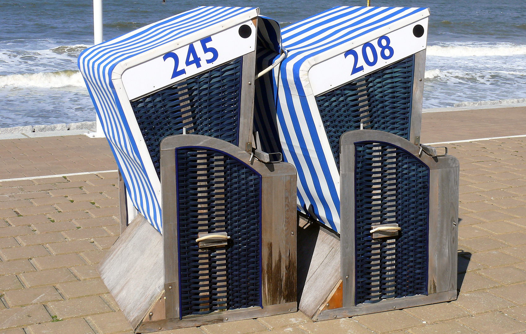 Strandkörbe auf Norderney