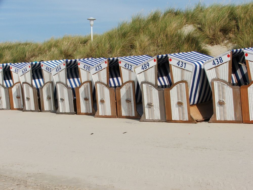 Strandkörbe auf Norderney von rokihd 