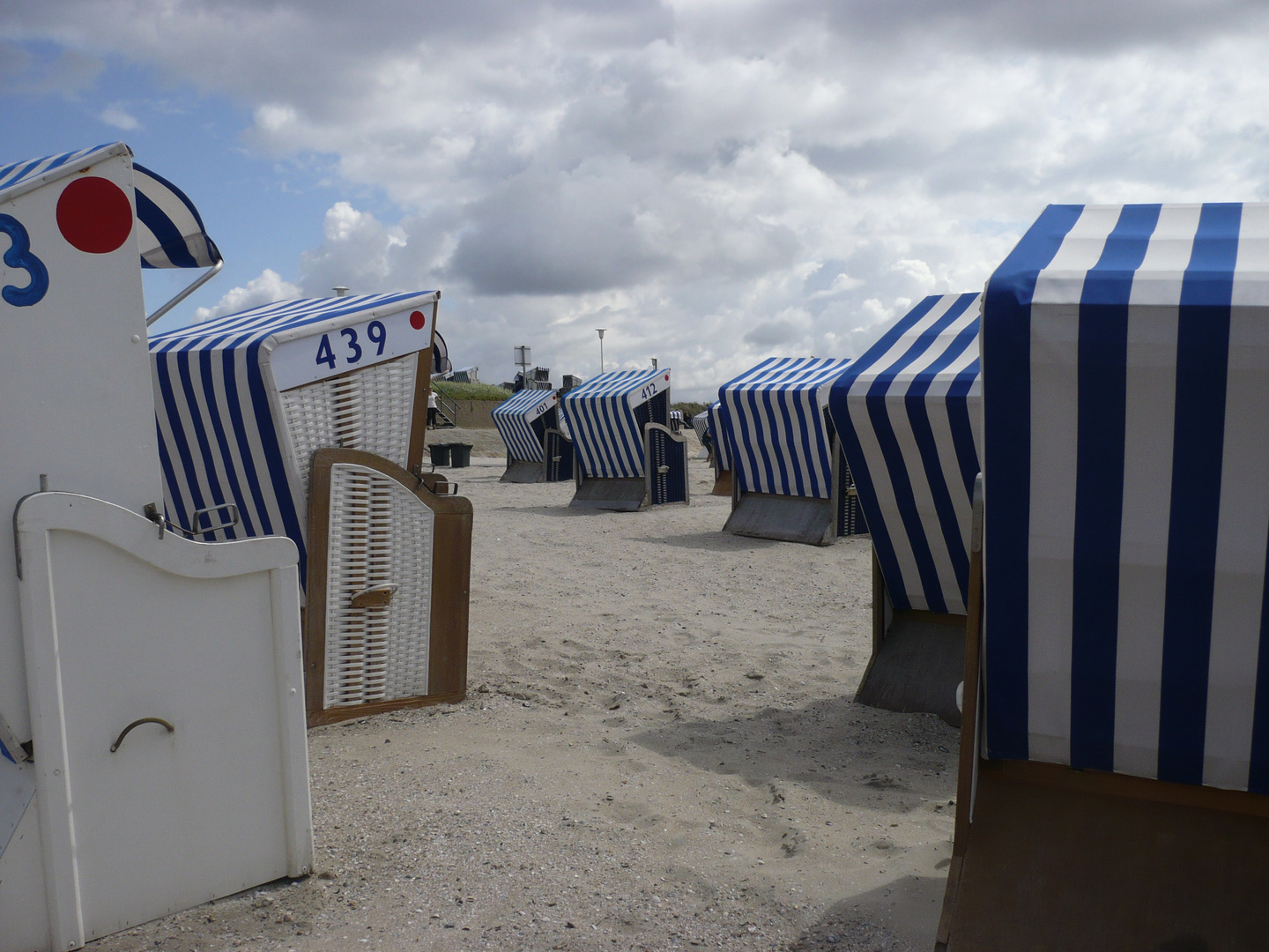 Strandkörbe auf Norderney