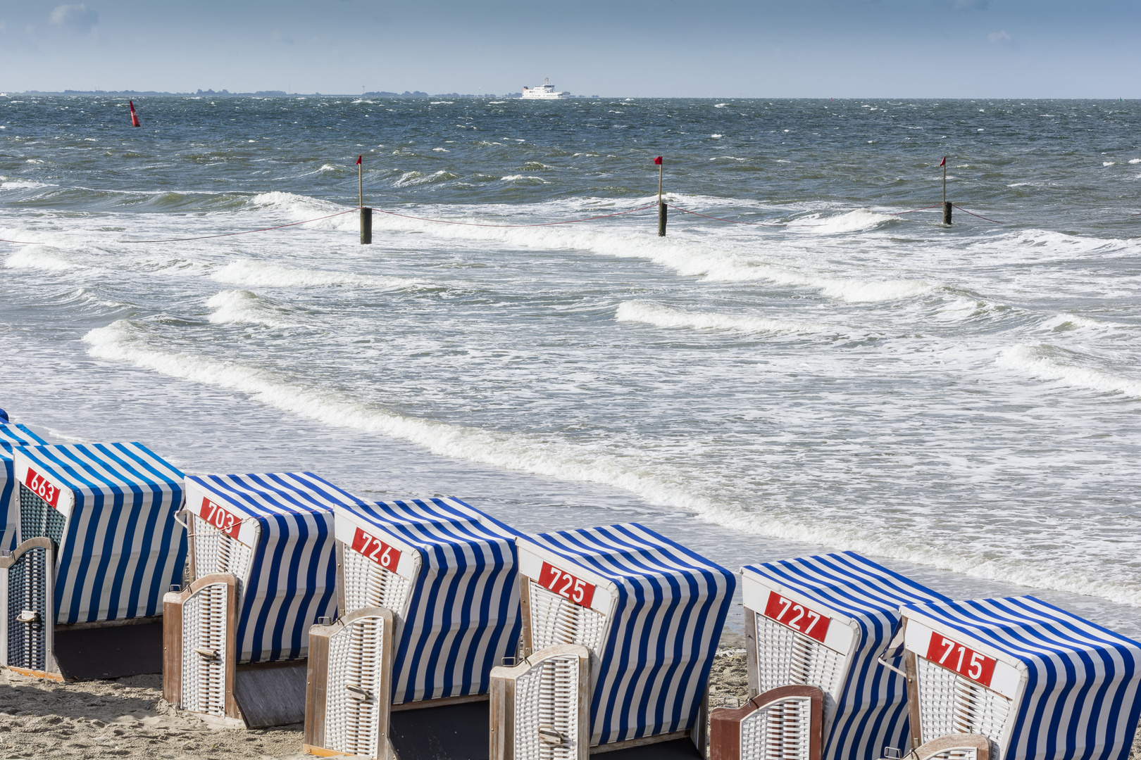 Strandkörbe auf Norderney