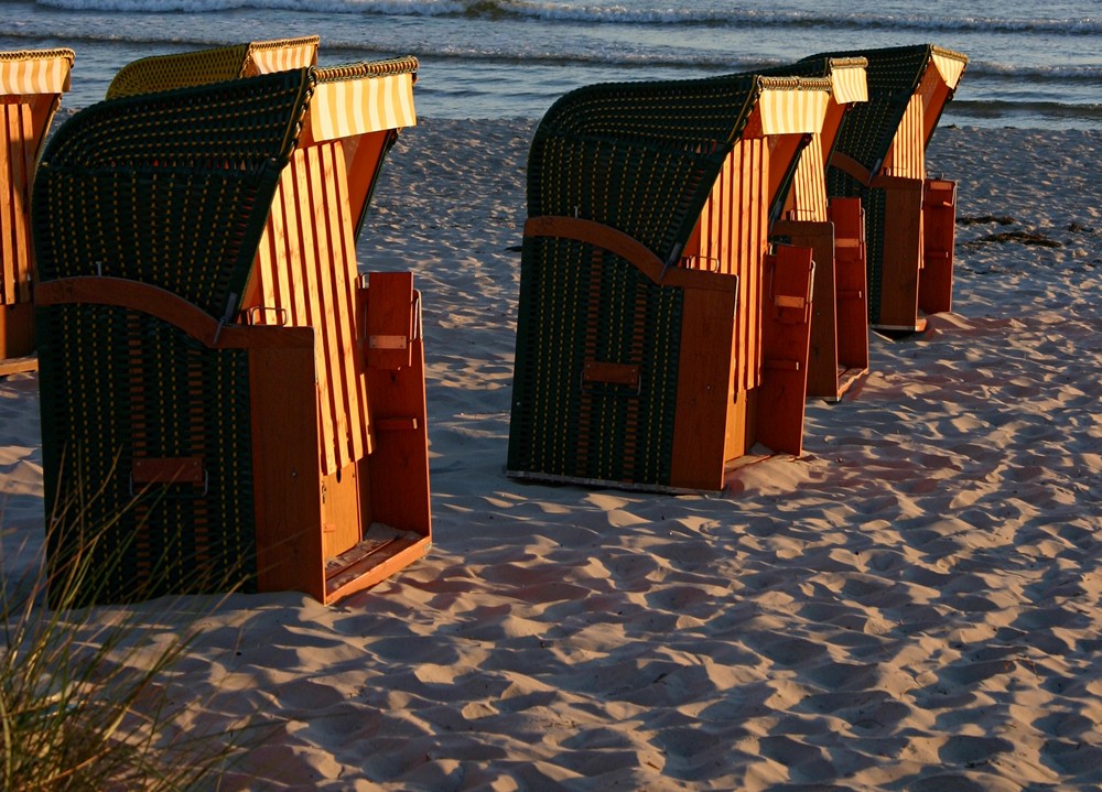 Strandkörbe auf Rügen