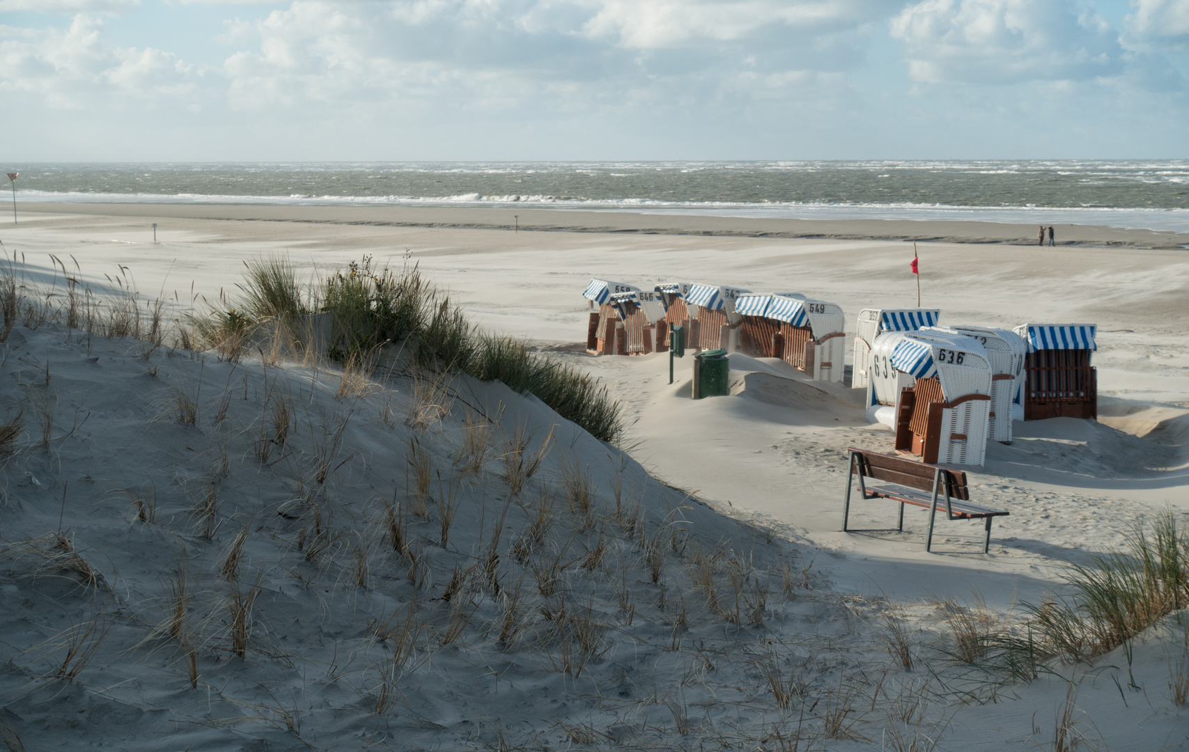 Strandkörbe auf Spiekeroog